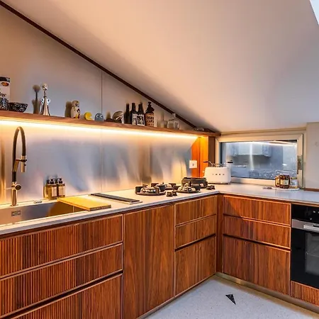 Moscova Elegance And Modern Design With Rooftop شقة *