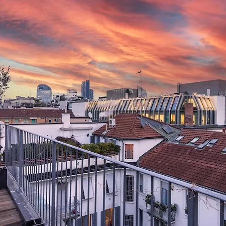 Moscova Elegance And Modern Design With Rooftop * Μιλάνο